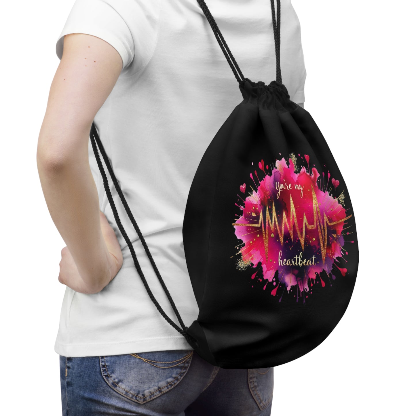 Drawstring Love Bag